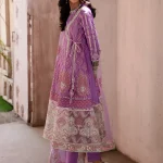 Maria Osama-Rang E Noor Eid Luxury 3pcs-Kanwal -Lilac