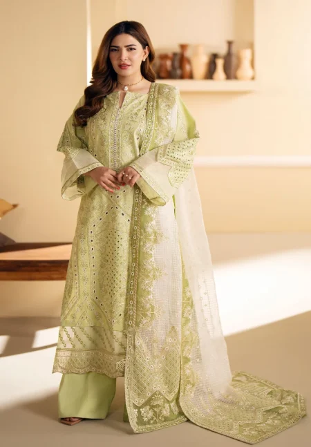 Maryum & Maria Eid Luxury Lawn-YULIA