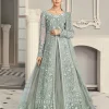 Akbar Aslam- Organza Suit-VERONICA-07