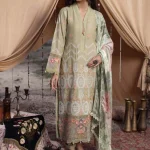 Adans Libas By Hafsa Zia Embroidered Lawn 3pcs