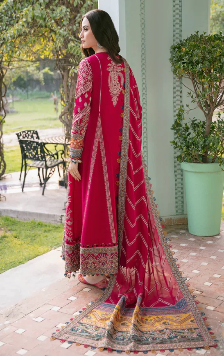 Jazmin EMBROIDERED LUXURY LAWN SL22-D2