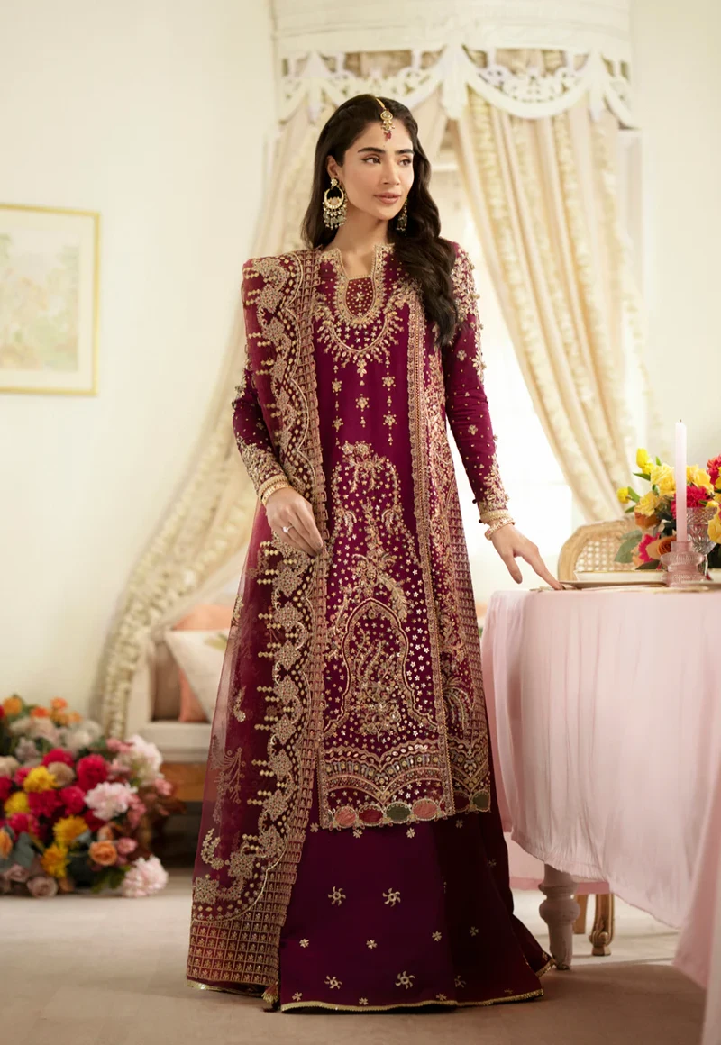 Qalamkar Wedding Formals 23- DN-07 ALEENA