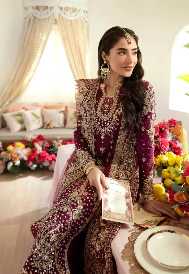 Qalamkar Wedding Formals 23- DN-07 ALEENA