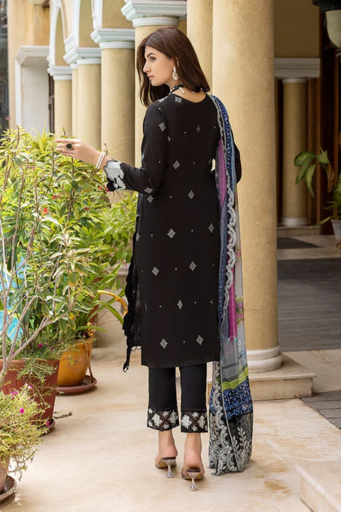 Azure Luxury Lawn Jacquard 3Pcs- What U Wear