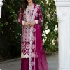 Maria Osama-Rang E Noor Eid Luxury 3pcs-Sumbul -Fuchsia