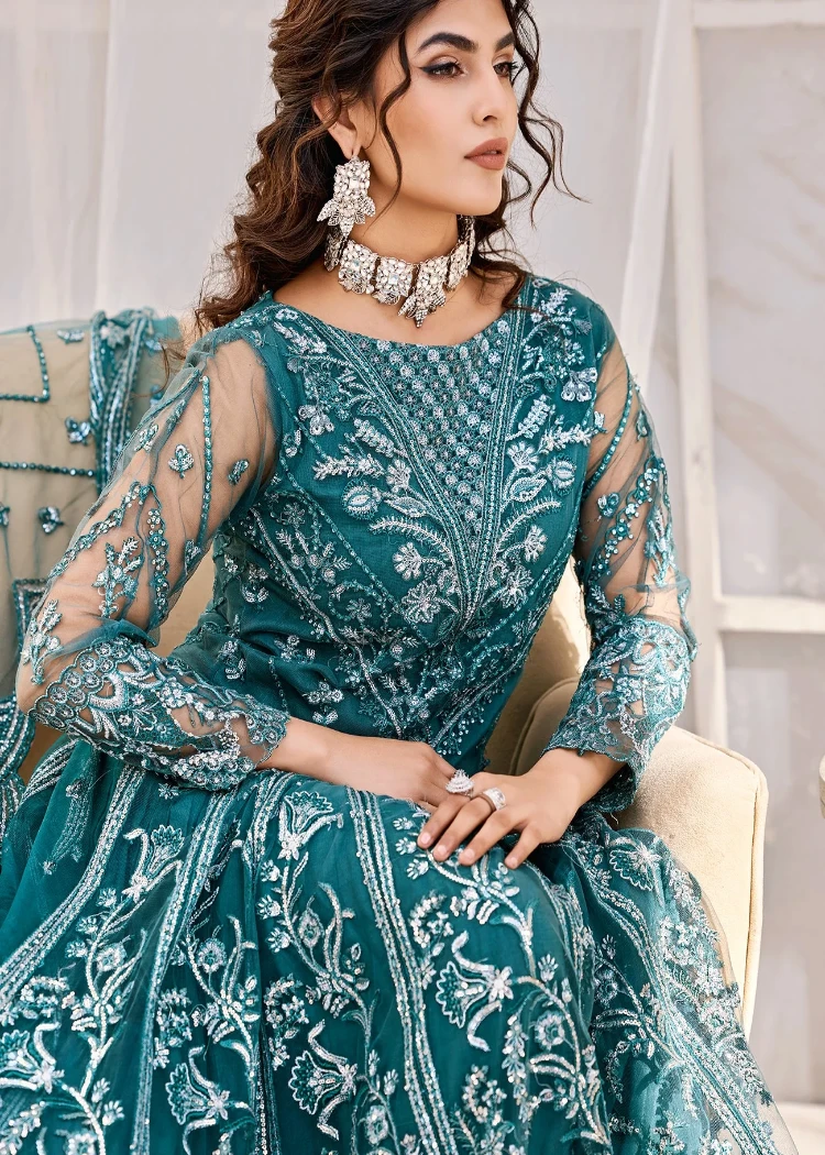 Eshaal by Emaan Adeel Luxury Embroidered Collection- What U Wear