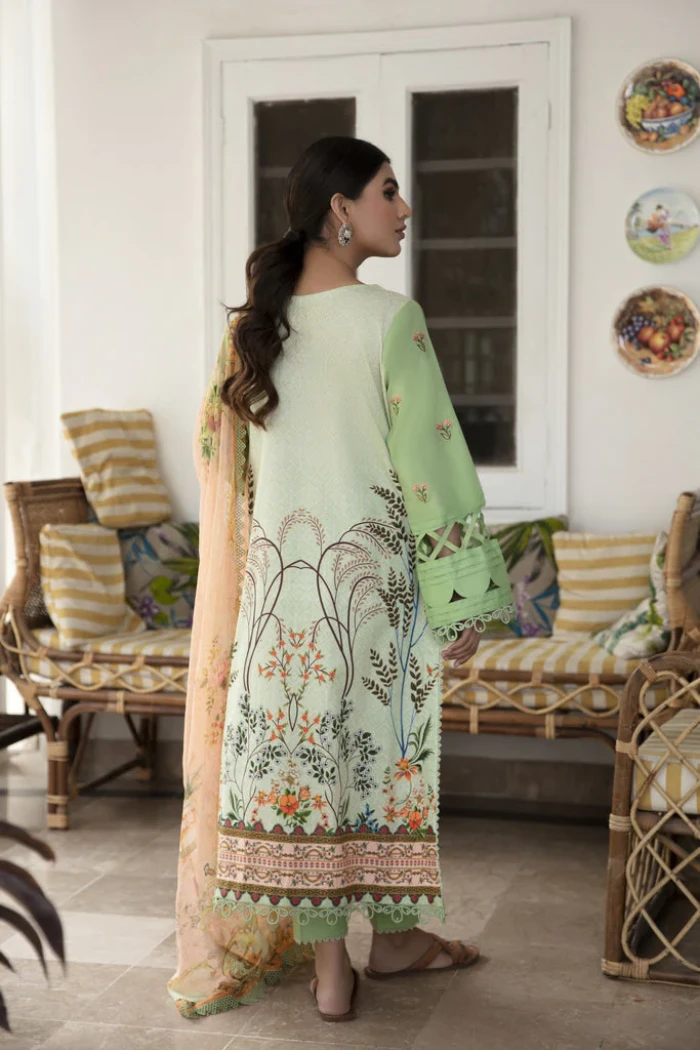 Aabyaan Afsaneh Unstitched Luxury Lawn 3pcs- What U Wear