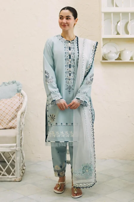 Zara Shahjahan-Coco Lawn Unstitched '24 Arzoo-1A