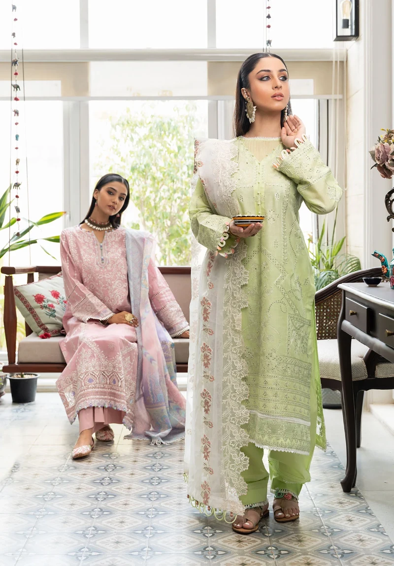 Aik Samah Embroidered Lawn-'24 VOL. 2-LOOK 07