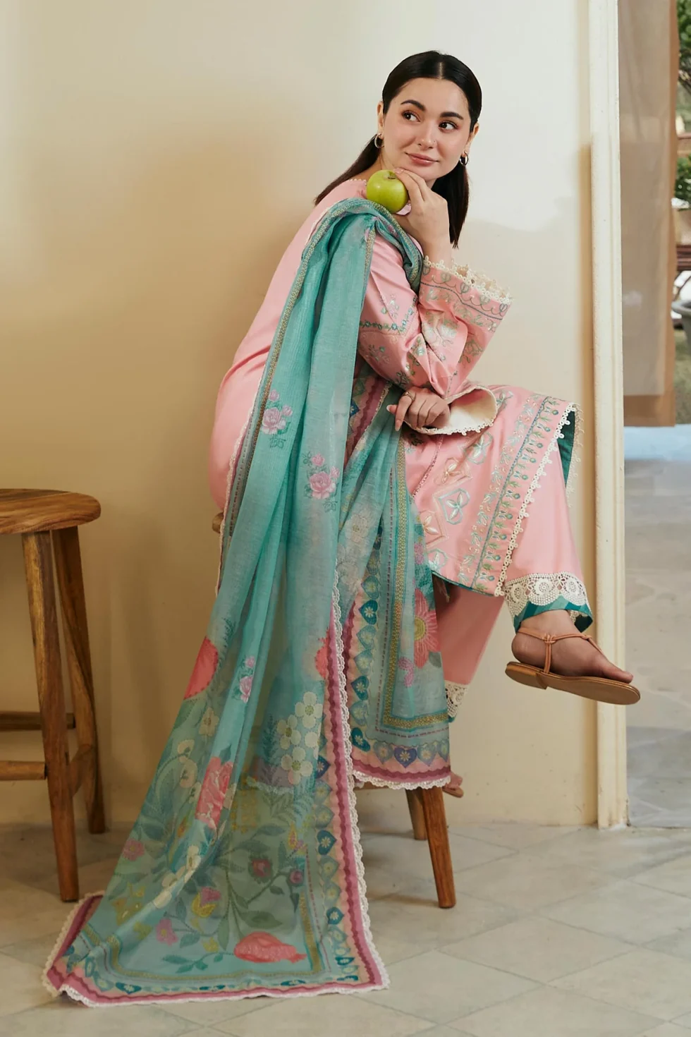 Zara Shahjahan-Coco Lawn Unstitched '24 ZOYA-8A