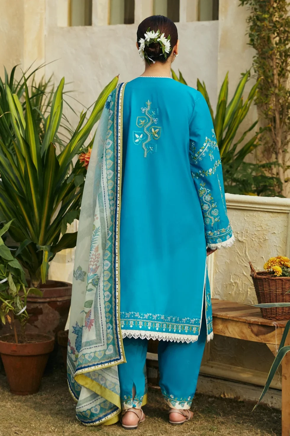 Zara Shahjahan-Coco Lawn Unstitched '24 ZOYA-8B