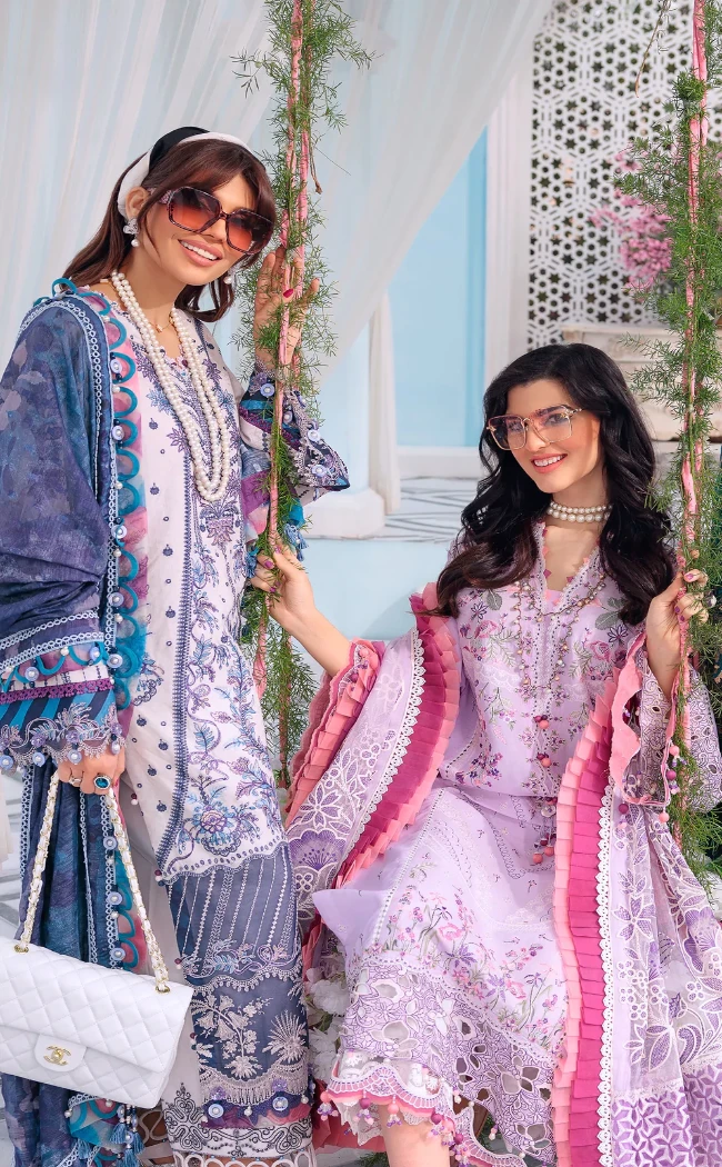 Afsana Anaya Luxury Festive Lawn 3pcs- What U Wear