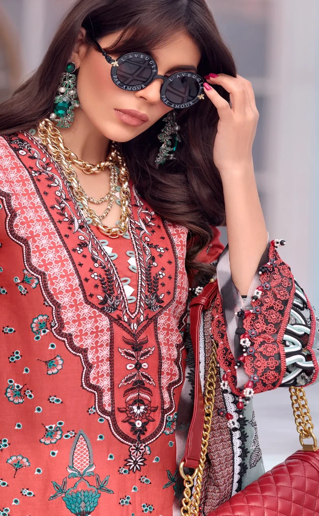 Afsana Anaya Luxury Festive Lawn 3pcs- What U Wear