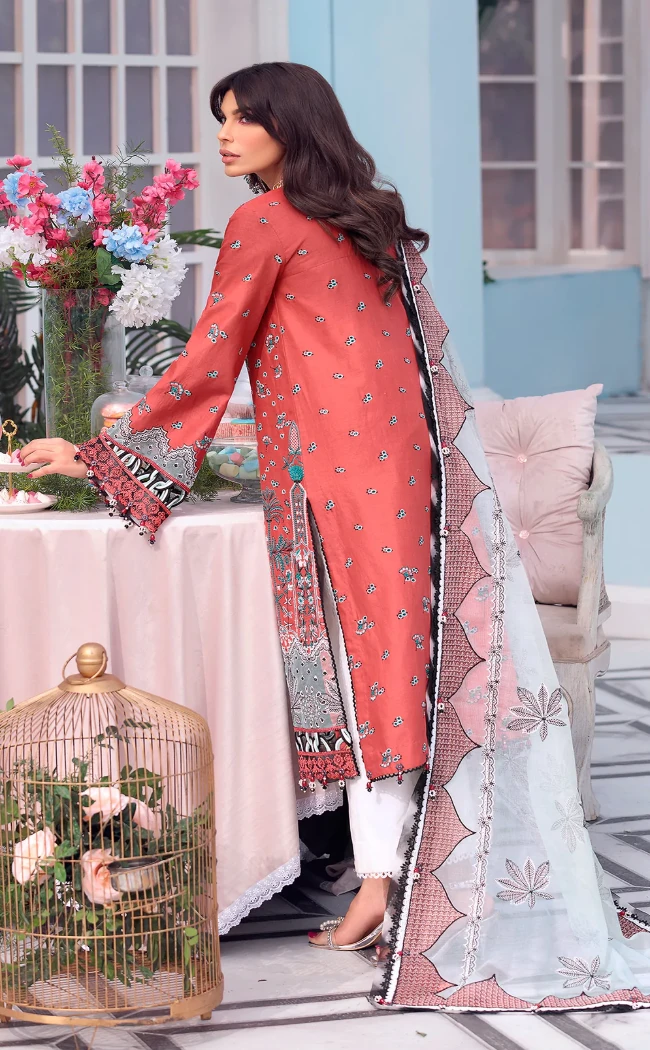 Afsana Anaya Luxury Festive Lawn 3pcs- What U Wear