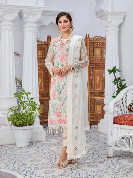 Zebtan By Farmaish Vol 5 Embroidered 3pcs- What U Wear