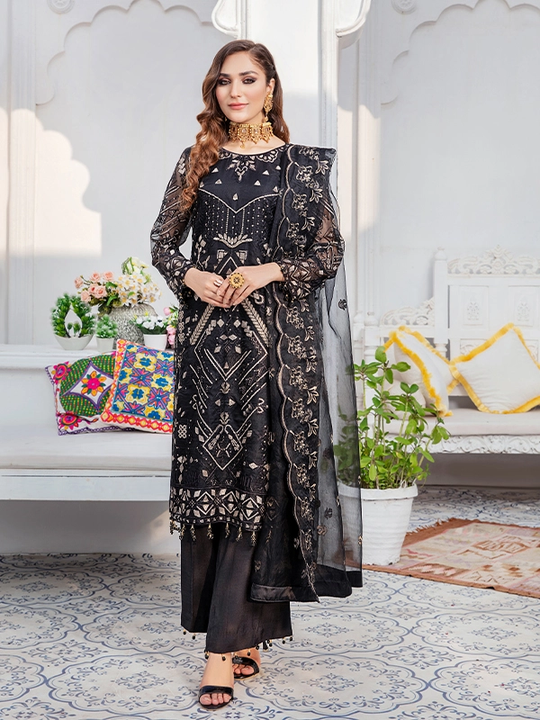 Zebtan By Farmaish Vol 5 Embroidered 3pcs- What U Wear