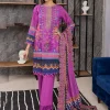 Gulab- Digital Printed Lawn 3pcs by Arham Textile- What U Wear