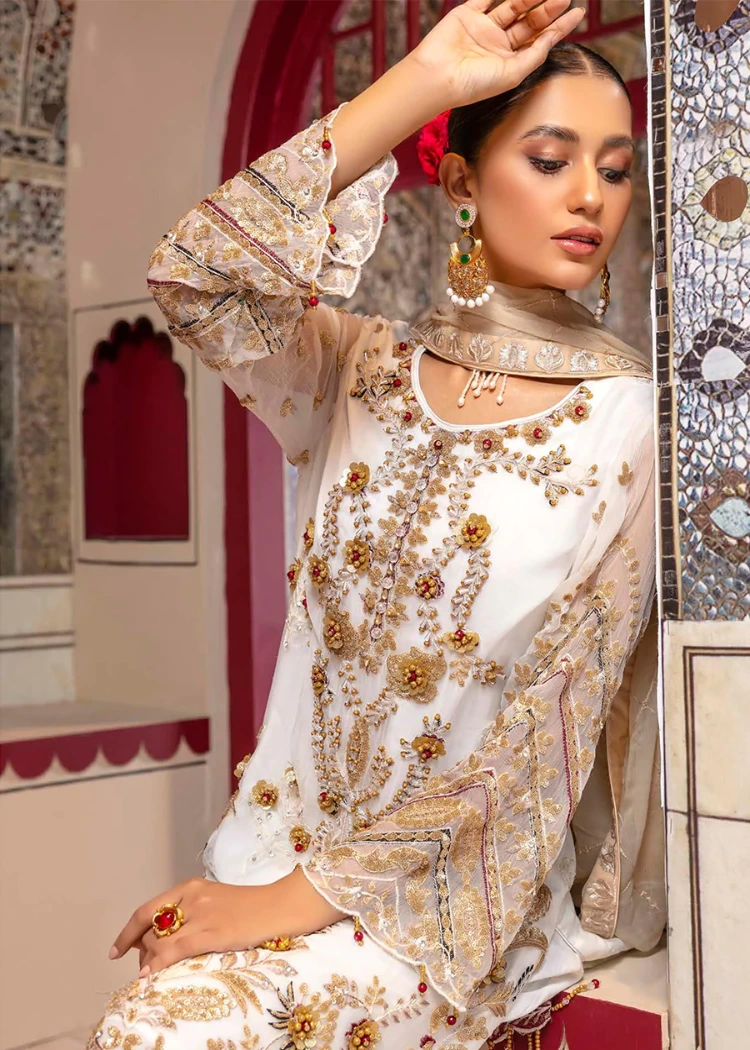 Nilima By Zebtan Luxury Chiffon 3Pcs-What U Wear