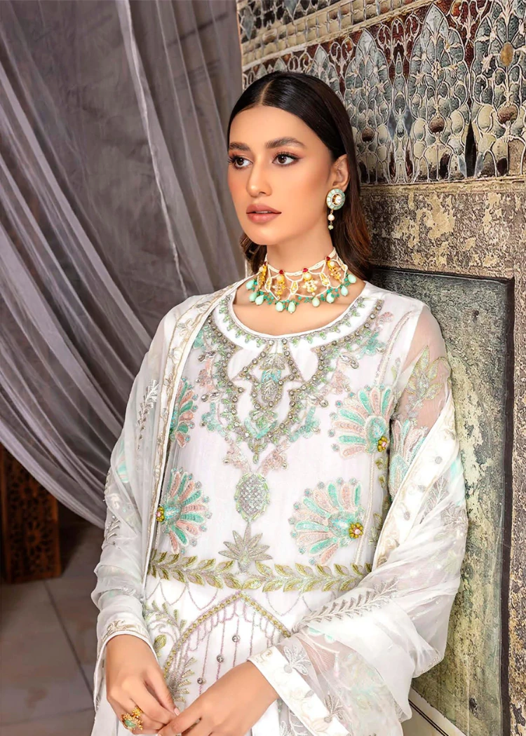 Nilima By Zebtan Luxury Chiffon 3Pcs-What U Wear