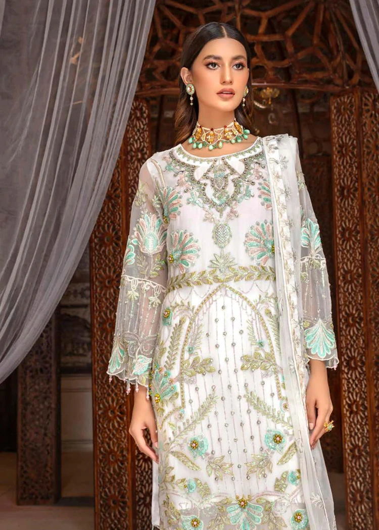 Nilima By Zebtan Luxury Chiffon 3Pcs-What U Wear