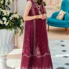 Noor By Saadia Chiffon Laserkari 3Pcs- What U Wear