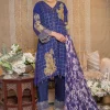 Rana Arts - Pari Wish Semi Stitched Chiffon 3pcs-What U Wear