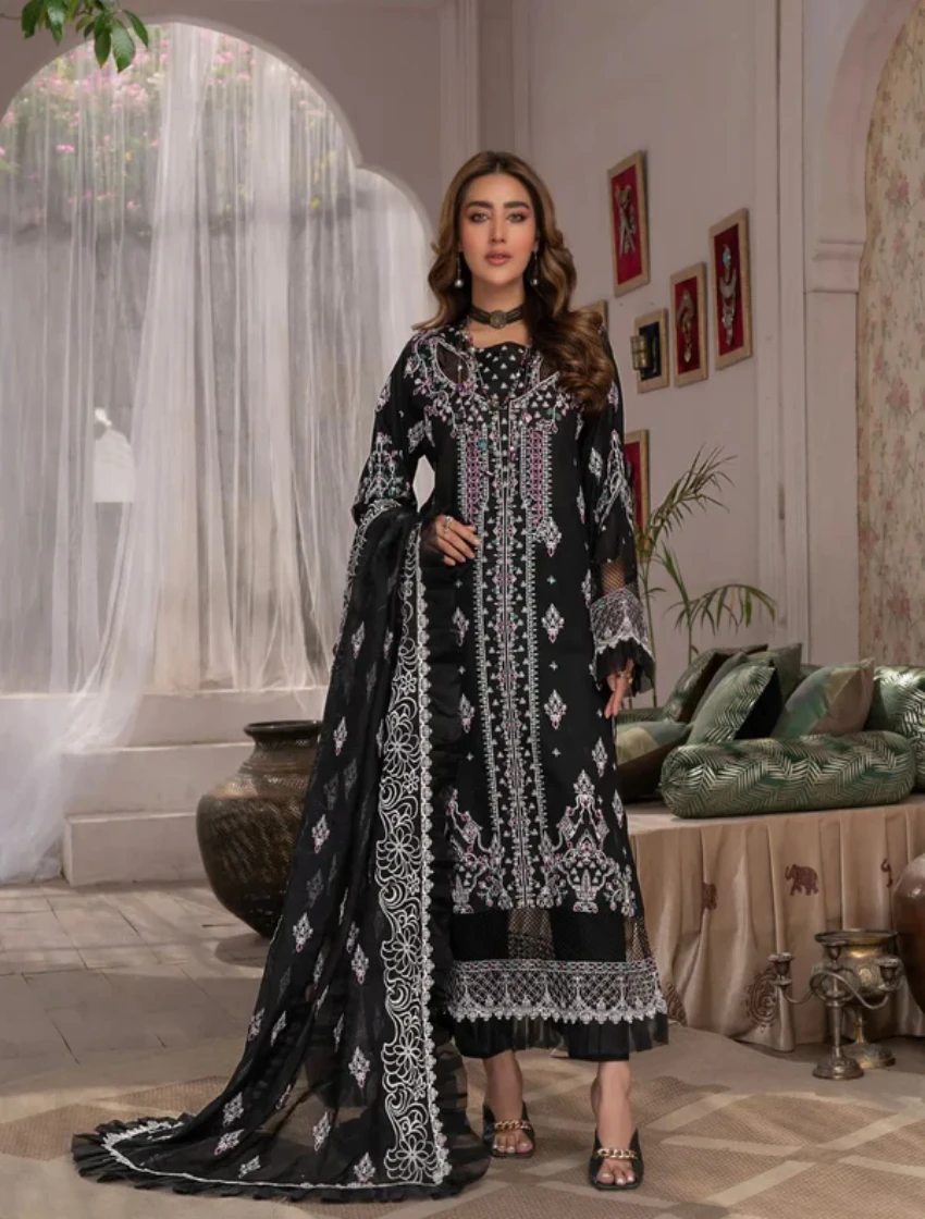 Manizay Gul Maina Embroidered Lawn 3pcs-01