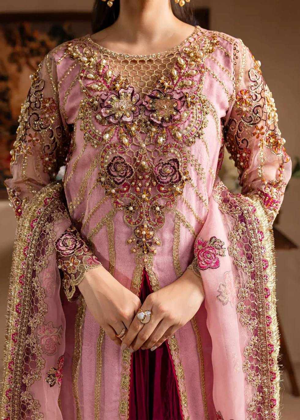 Maria Osama-LAMHAY WEDDING FESTIVE-Zarmina