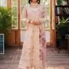 KAHF- Luxury Lawn 3pcs Suit-Coralyn