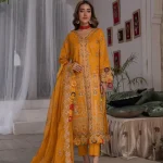 Manizay Gul Maina Embroidered Lawn 3pcs-05