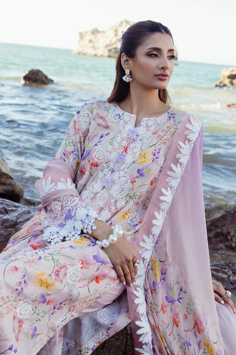 Sidra Fahad Khwaab Unstitched Luxury Lawn '24-HANA