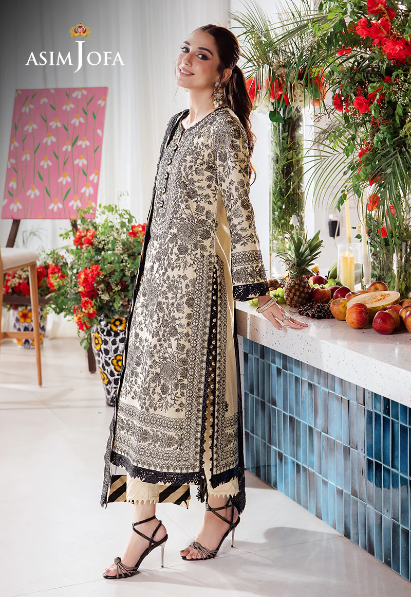 Asim Jofa Uraan Embroidered Lawn 3pcs-04