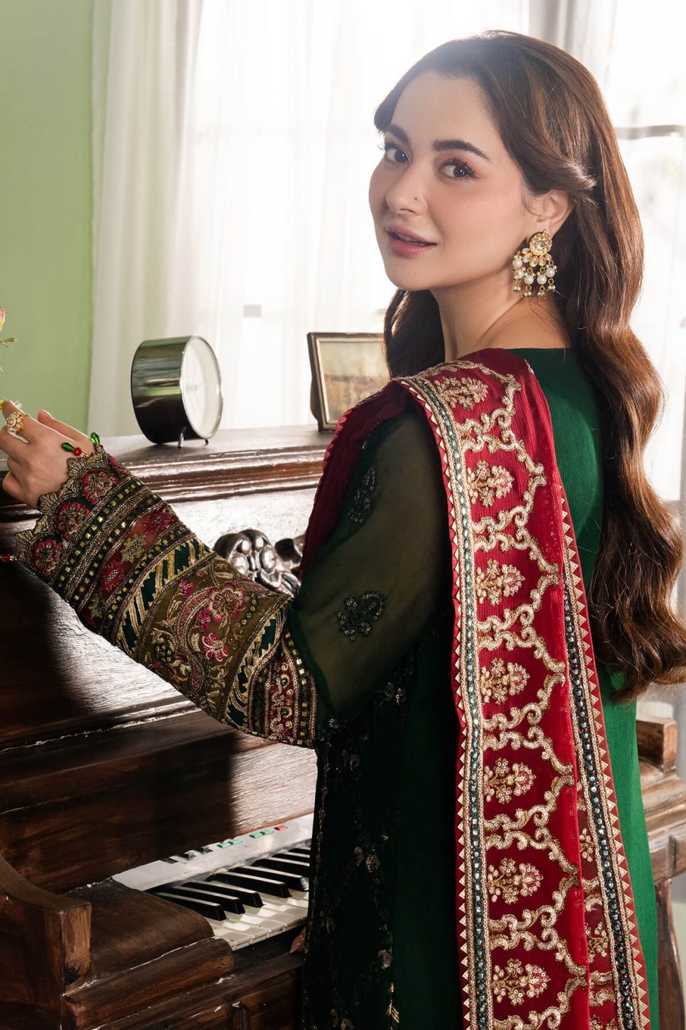 Naina By Imrozia Embroidered Chiffon 3pcs- Nafay