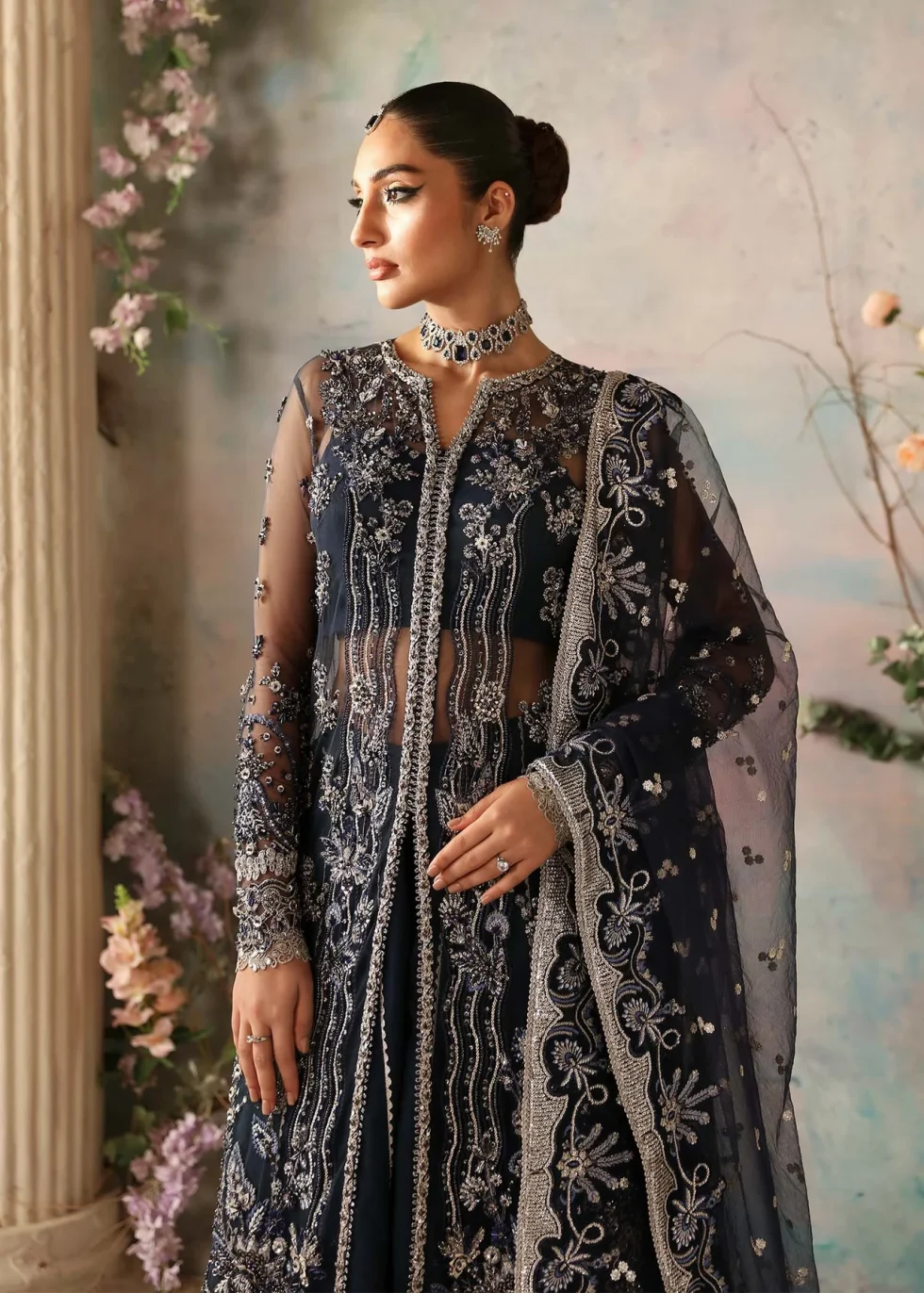 Akbar Aslam-Aleia Wedding Suit- Azur