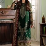 Naina By Imrozia Embroidered Chiffon 3pcs- Nafay