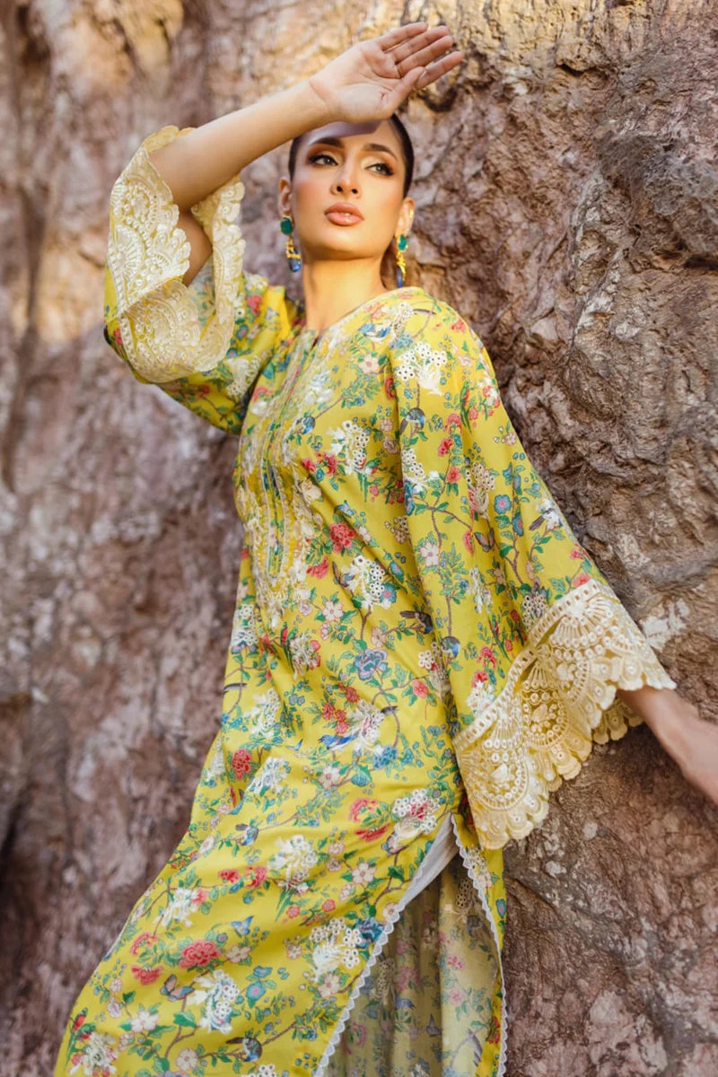 Sidra Fahad Khwaab Unstitched Luxury Lawn '24-ORLA