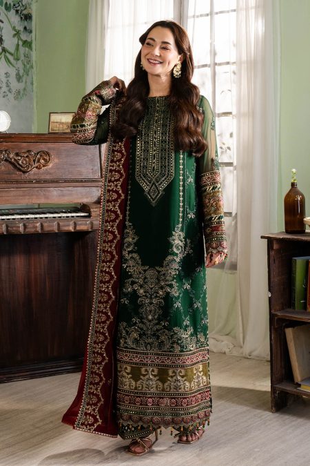 Naina By Imrozia Embroidered Chiffon 3pcs- Nafay