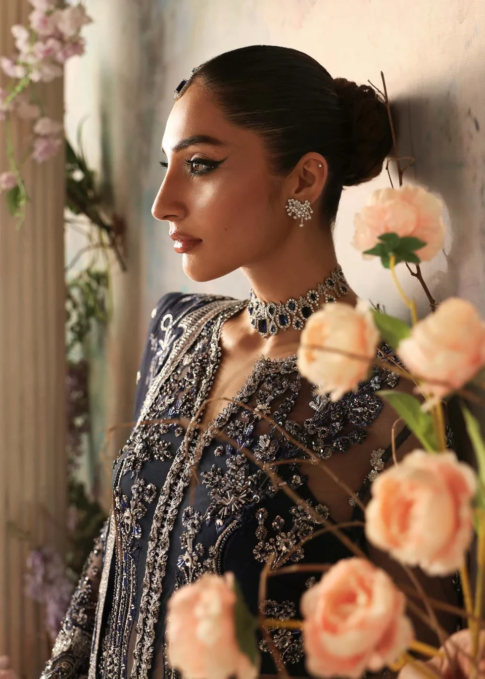 Akbar Aslam-Aleia Wedding Suit- Azur