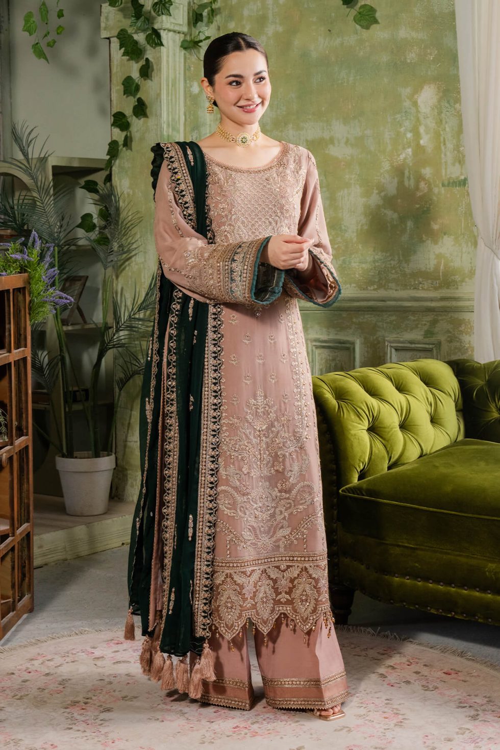 Naina By Imrozia Embroidered Chiffon 3pcs- Gul