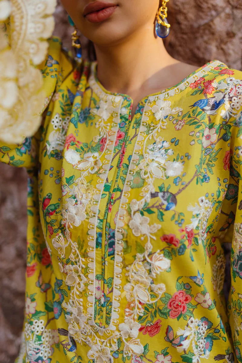 Sidra Fahad Khwaab Unstitched Luxury Lawn '24-ORLA