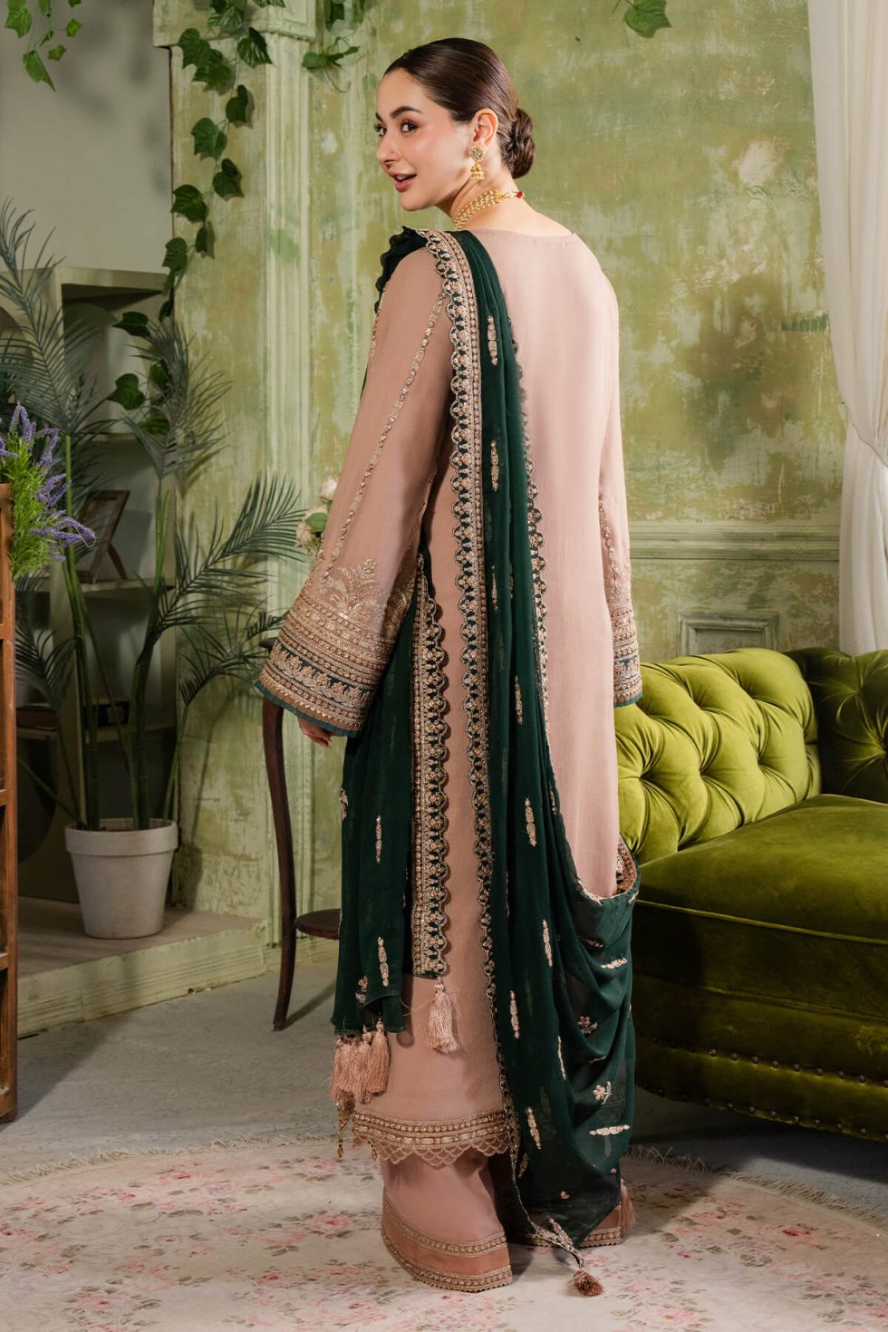 Naina By Imrozia Embroidered Chiffon 3pcs- Gul