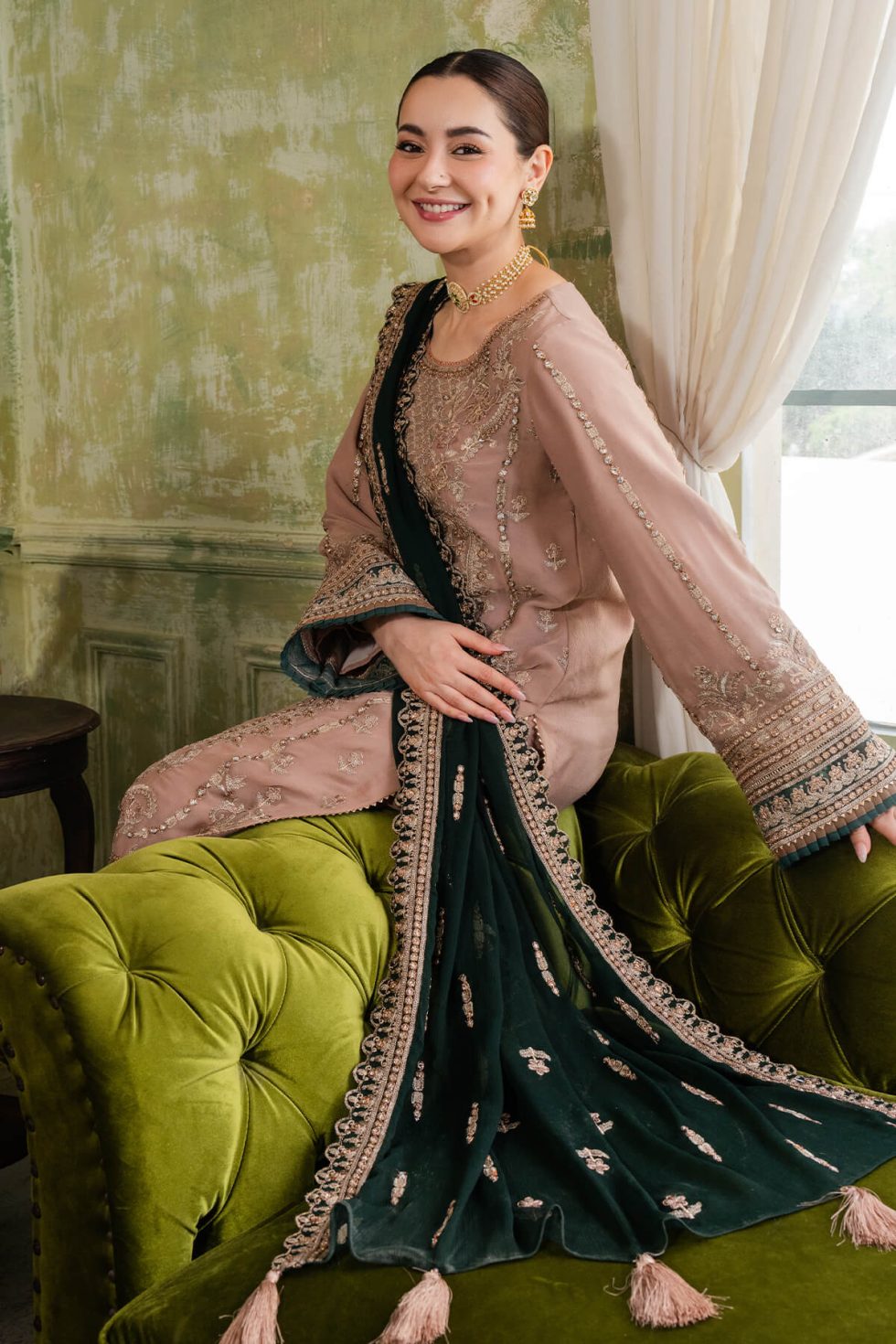 Naina By Imrozia Embroidered Chiffon 3pcs- Gul