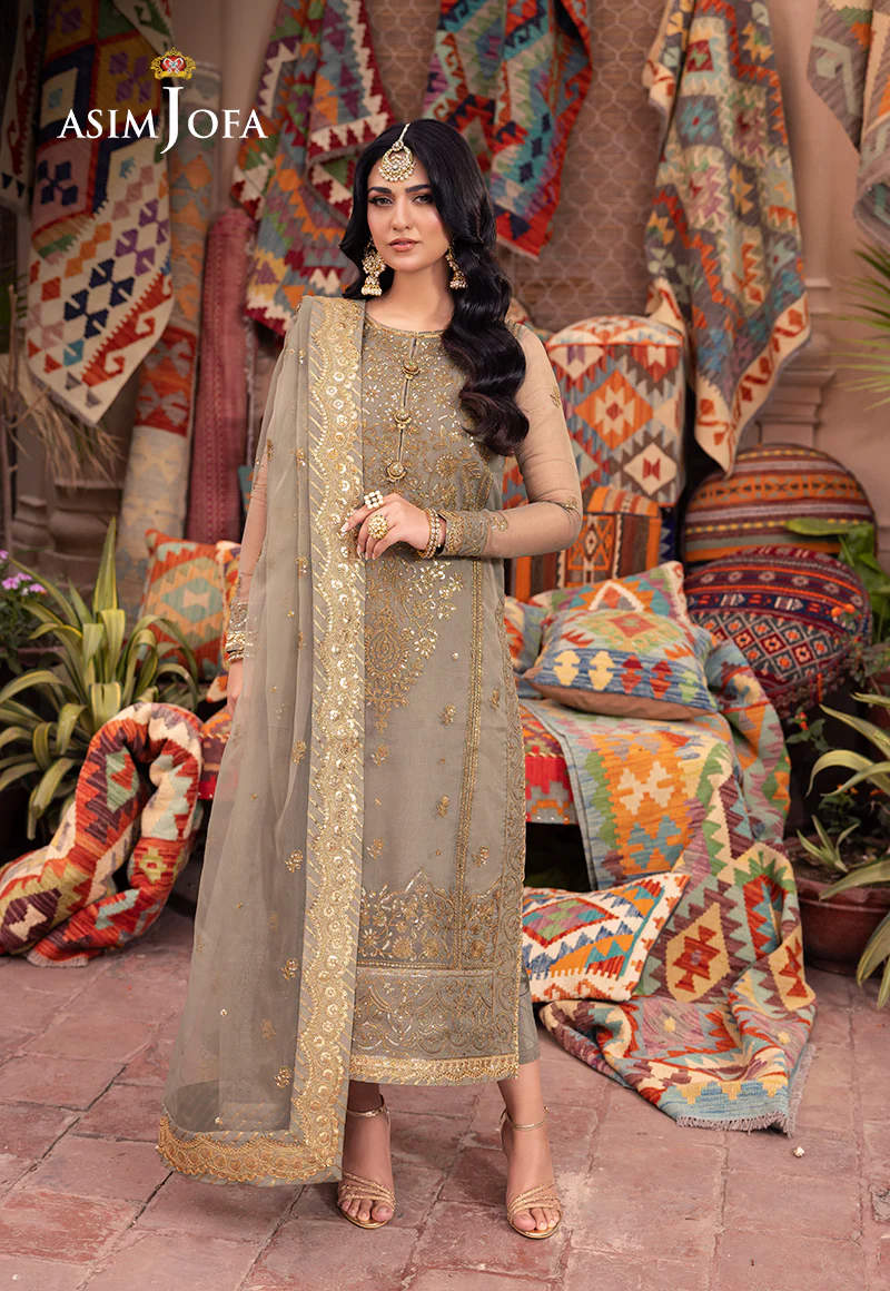 Asim Jofa Pyaar Diyan Gallan Unstitched 3pcs-05