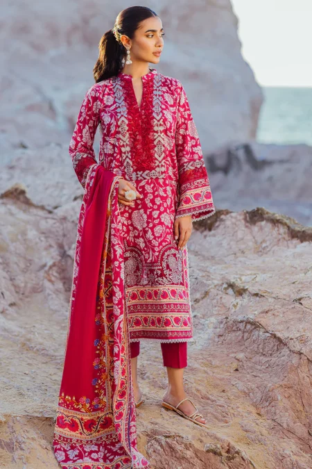 Sidra Fahad Khwaab Unstitched Luxury Lawn '24- ISLA