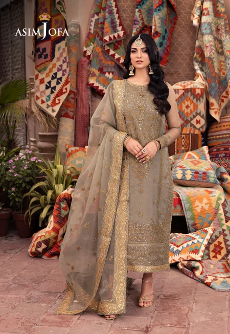 Asim Jofa Pyaar Diyan Gallan Unstitched 3pcs-05