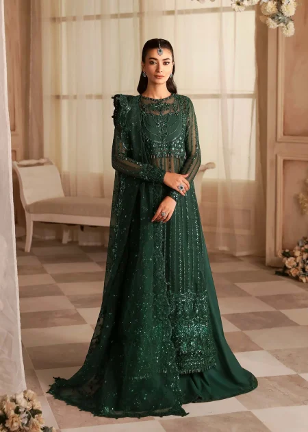 Akbar Aslam-Aleia Wedding Suit- Emeraude