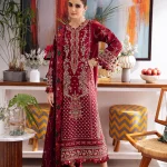 Asim Jofa Uraan Embroidered Lawn 3pcs-06