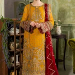 Naina By Imrozia Embroidered Chiffon 3pcs- Naaz