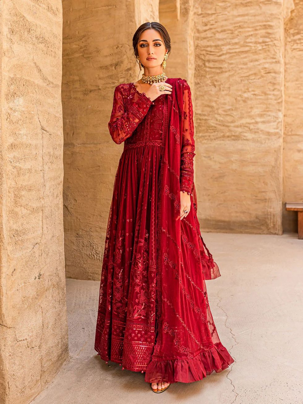 Gulaal-Zaariya 01 Luxury Gown