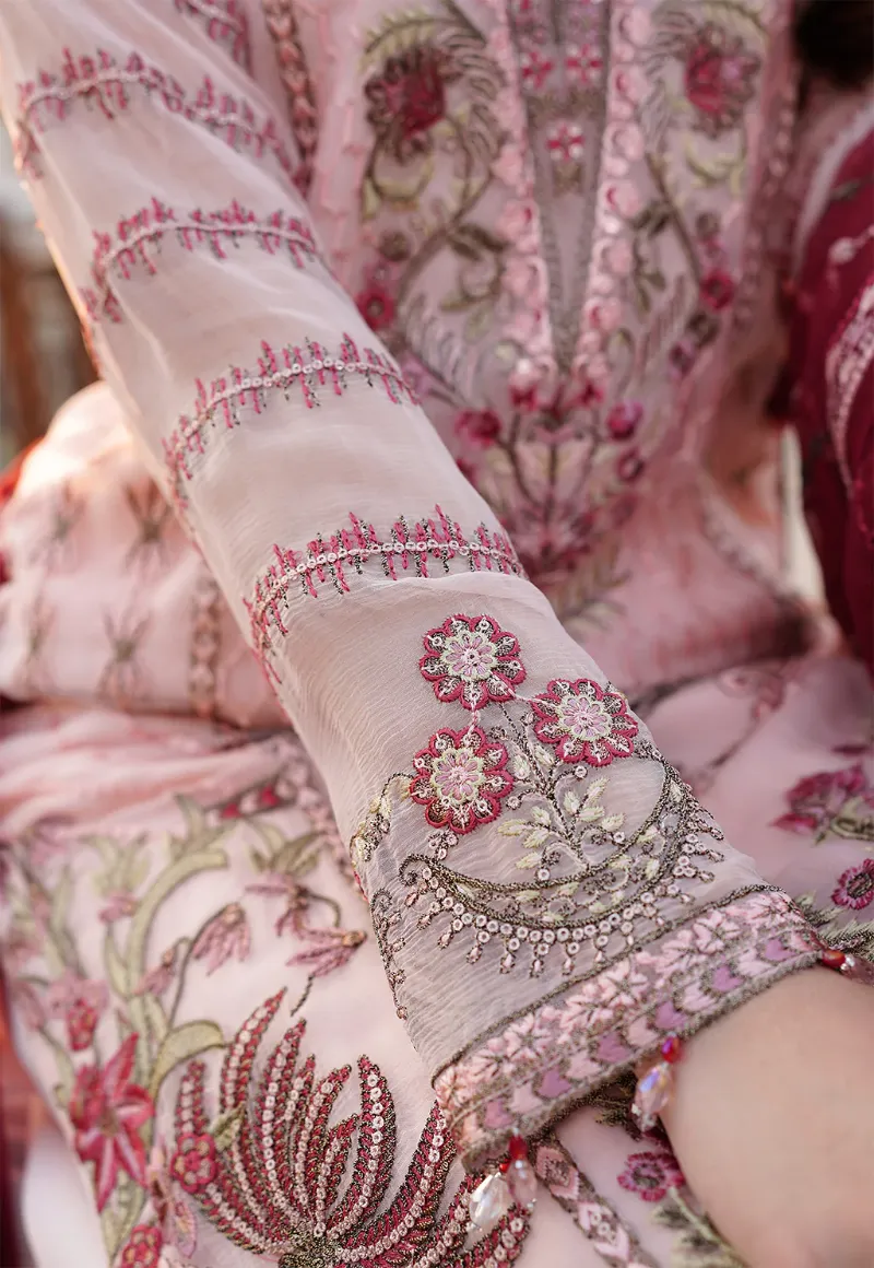 Maryam's Embroidered Chiffon-A-6002